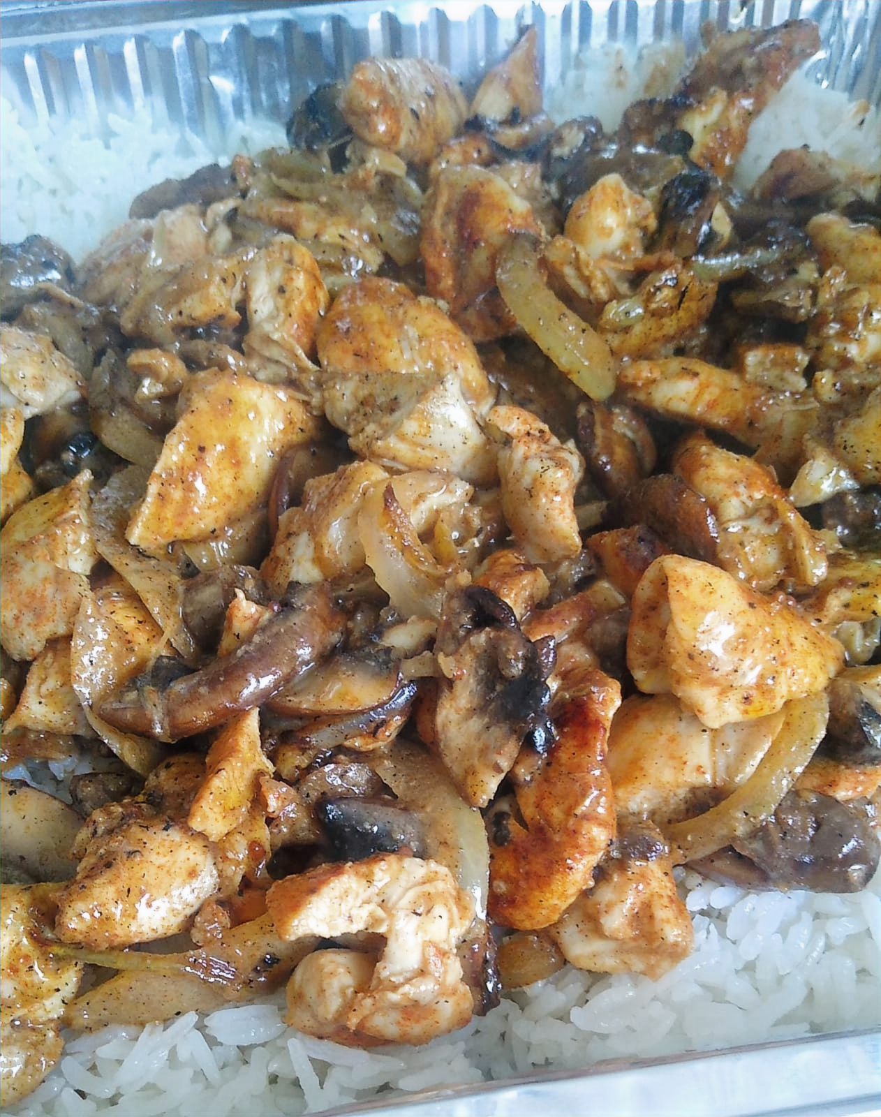 Arranged Food and Objects