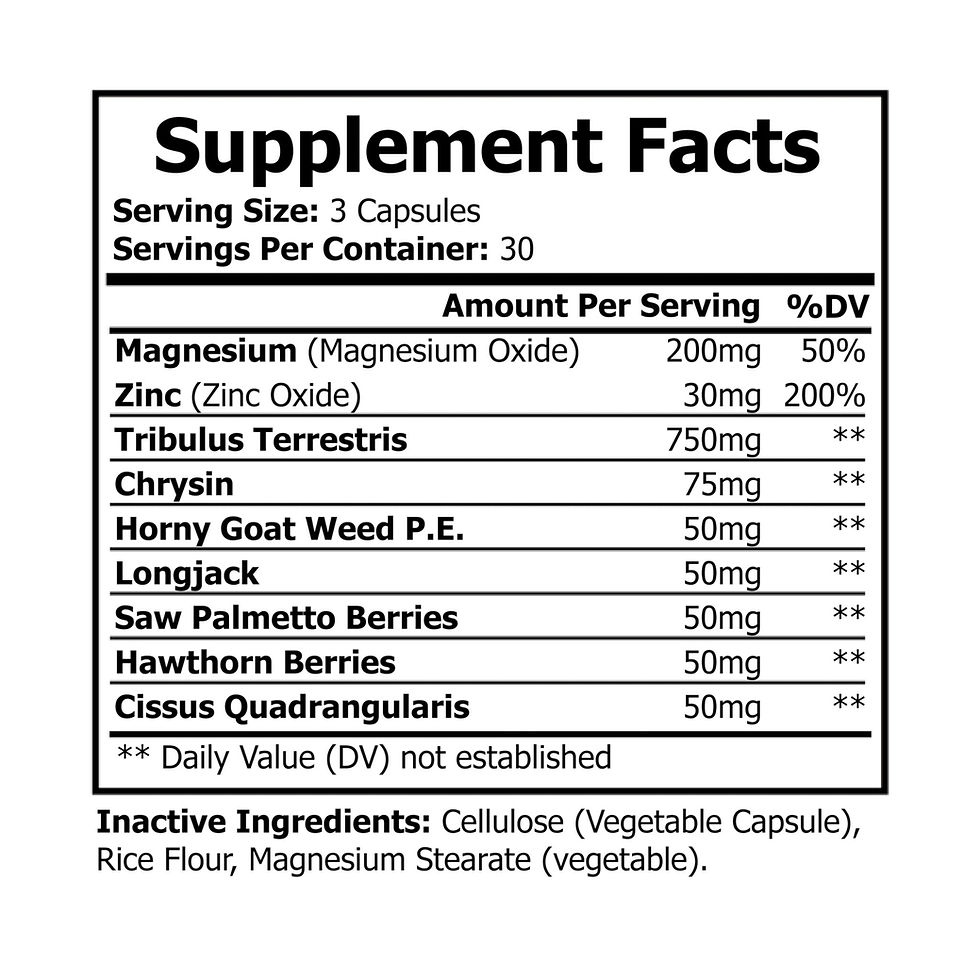 Thumbnail: Magnesium Zinc Supplement (90 Capsules)