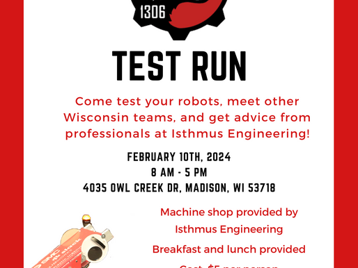 Invitation for FRC "TEST RUN" 2/10