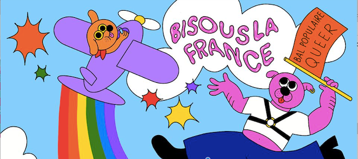 BISOUS LA FRANCE
