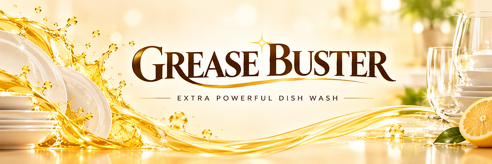 Golden Grease Buster Dishwash Banner.png
