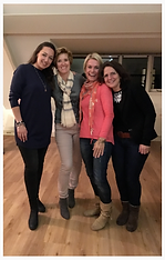 Mediums Lisette Lucas, Yvonne van Bezu, Annika Vos, Annemarie Raaijmakers