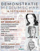 Demonstratie Mediumschap Kerk Op Hodenpijl met mediums Lisette Lucas, Marcelle Weevers en Diana Stoet