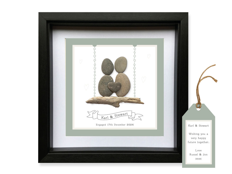 Engagent Couple - Black2