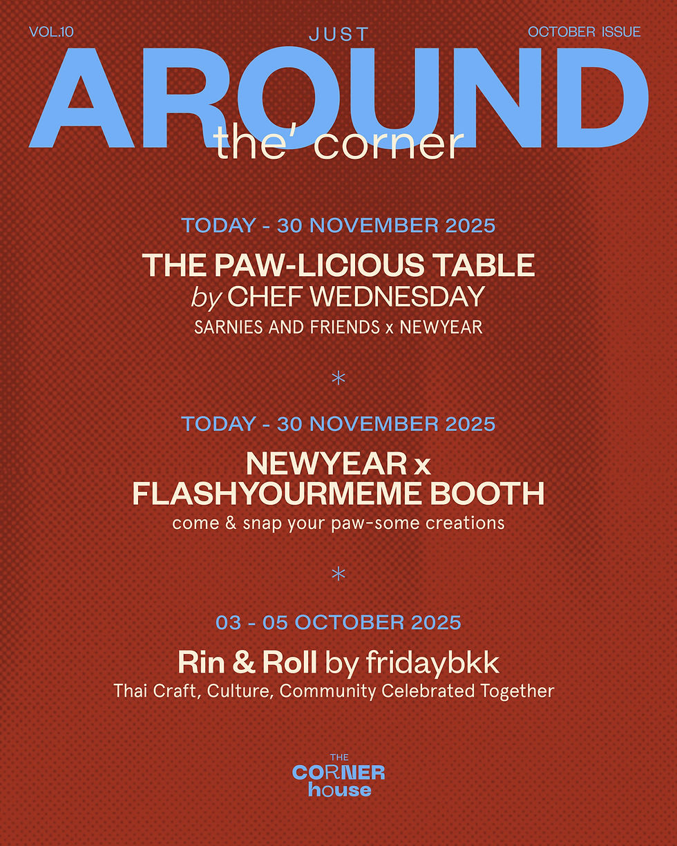 JUST AROUND THE CORNER: October Issue