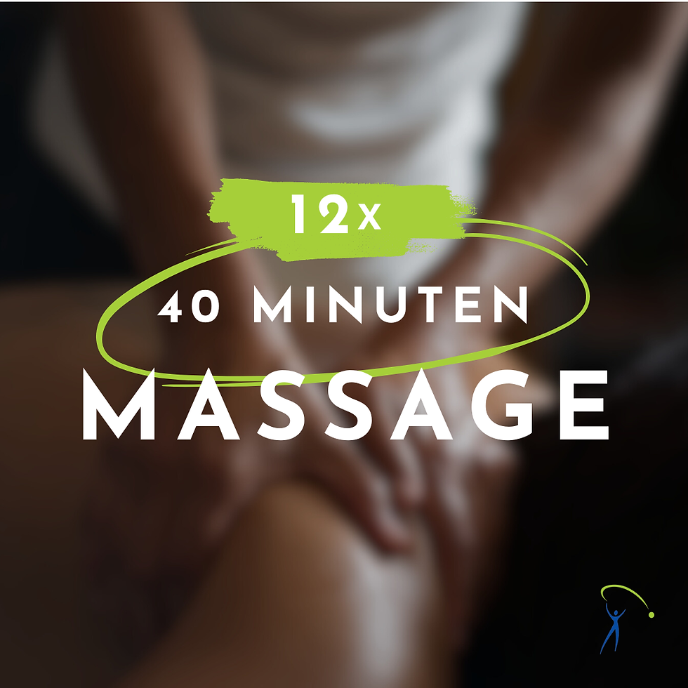 12x Massage | á 40 Minuten