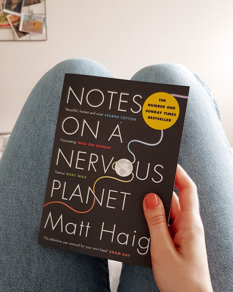 Matt Haig - Notes on a Nervous Planet book cover