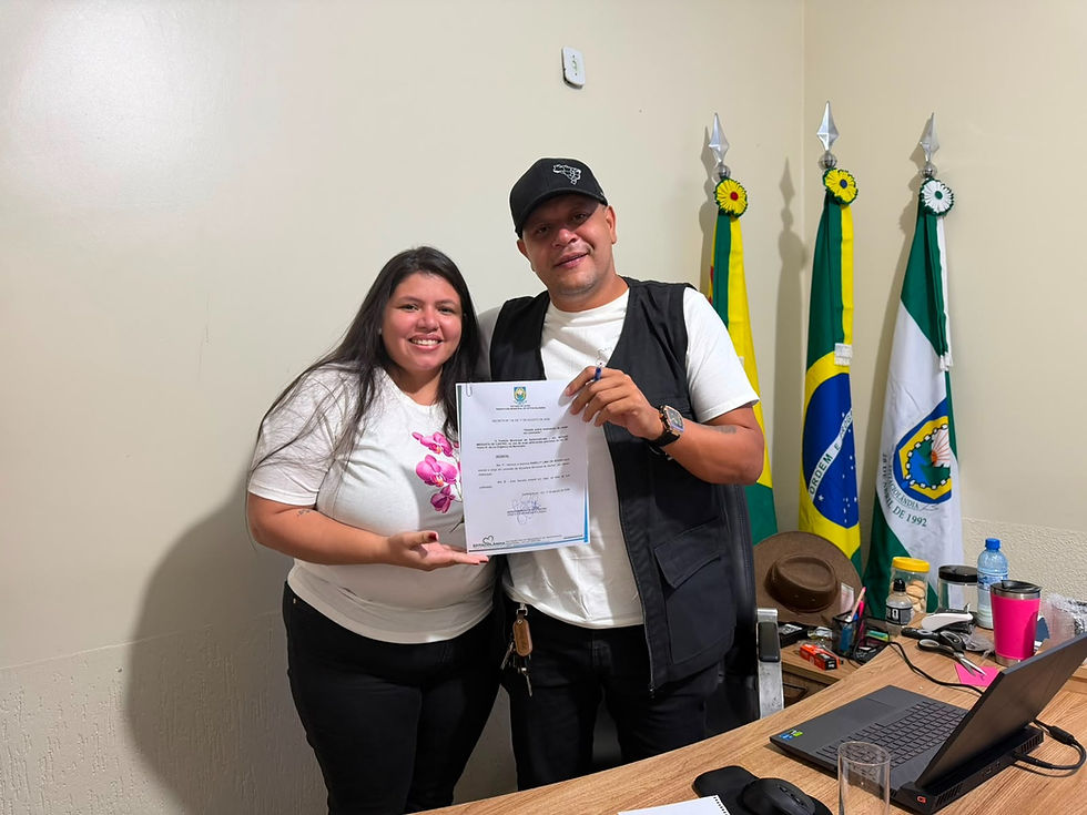 Raielly Lima assume Secretaria da Mulher em Epitaciolândia