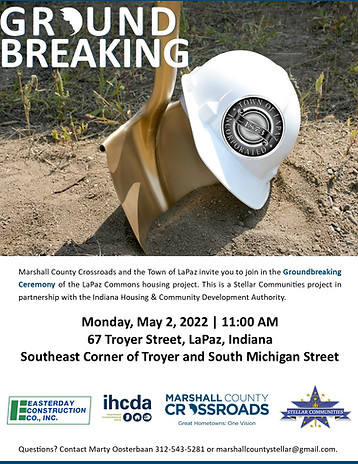 Crossroads - LaPaz Commons - Ground Breaking Invitation