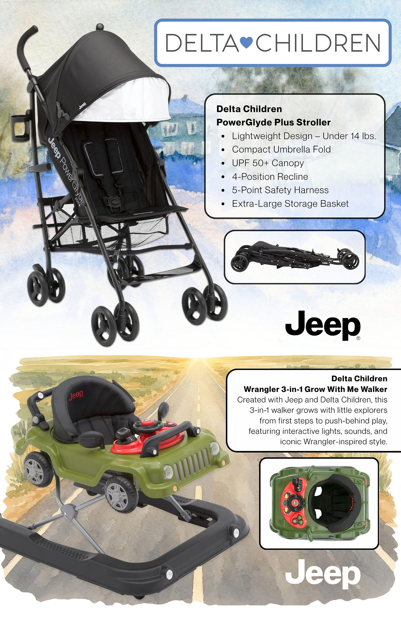 Delta Children x Jeep