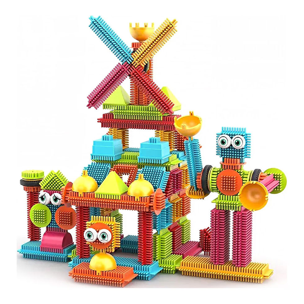 Contixo Bristle Blocks Set, Size 144 Pieces