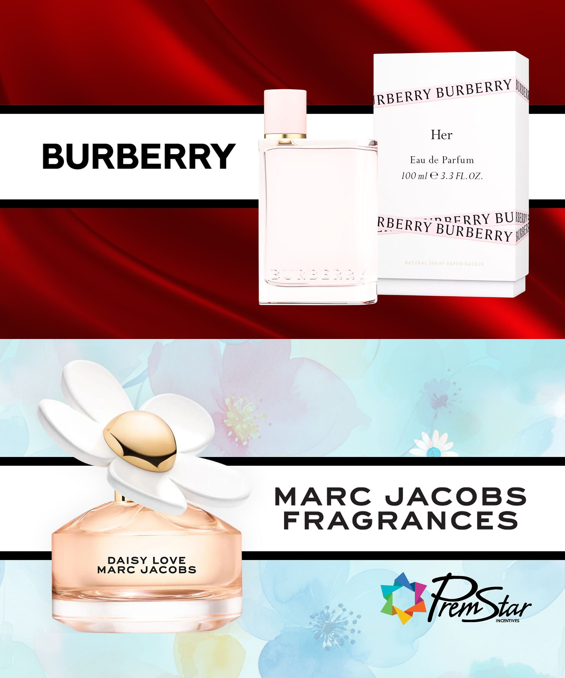 Burberry & Marc Jacobs Fragrances
