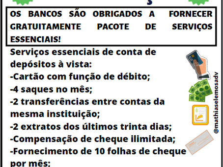 Você sabia que existe um pacote de serviços bancários essenciais gratuitos?