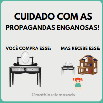 CUIDADO COM AS PROPAGANDAS ENGANOSAS!