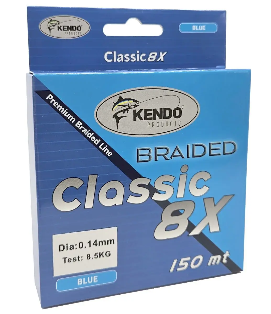 Kendo Classic 8X 150m Blue Örgü İp 0.08mm