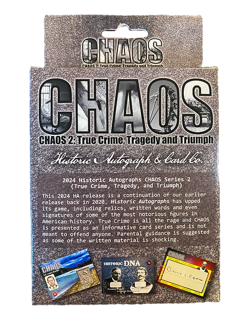 2024 HA CHAOS 2 Single Box | historicautographs