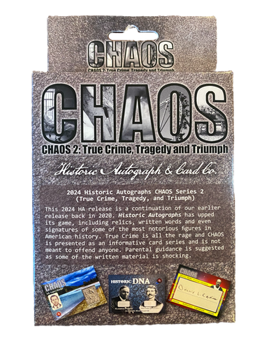 2024 CHAOS 2 single box | historicautographs