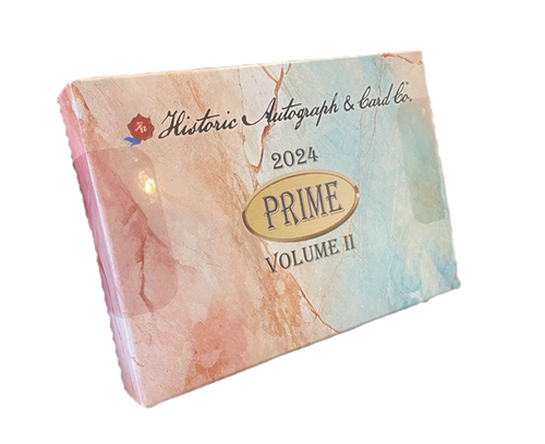 2024 HA PRIME Volume II Premium 3-Card Boxes | historicautographs