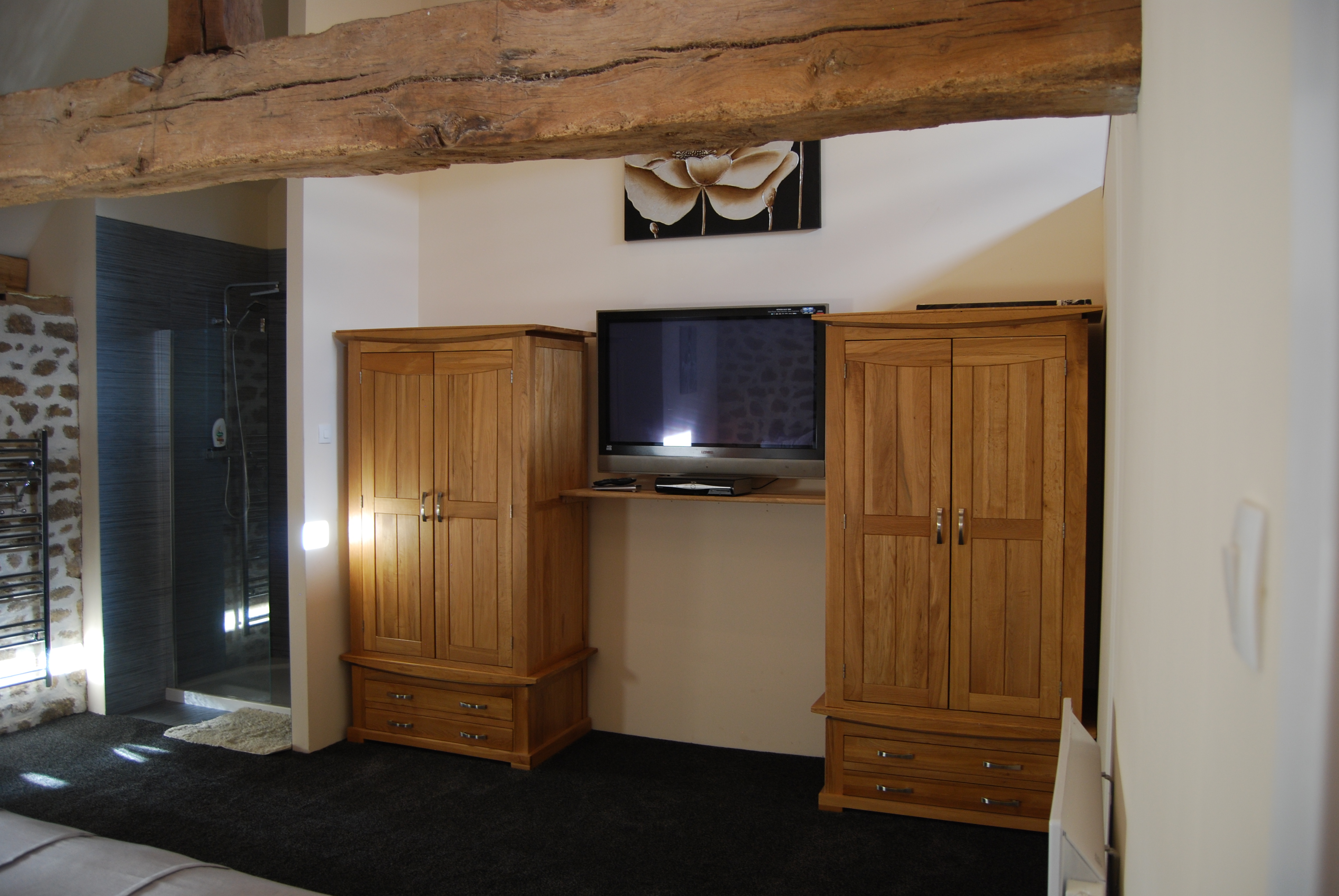 double oak wardrobes