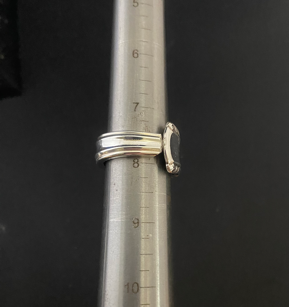 Thumbnail: May Queen 1951 spoon ring size 7.75