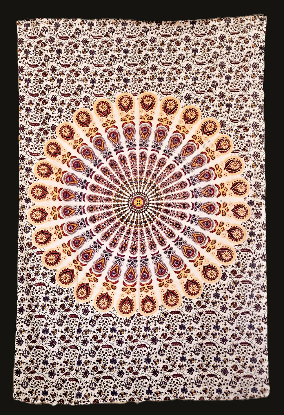 Miniature : Tenture Mandala Badmeri - Soleil de Jaipur