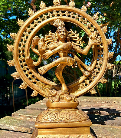 Statue Shiva Nataraja en Bronze – 29 cm | Danse Cosmique de la Création et de la Destruction