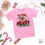 Thumbnail: Cute Reindeer Christmas -  Youth Graphic Tee