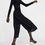 Thumbnail: ZARA Pleated Trousers Black