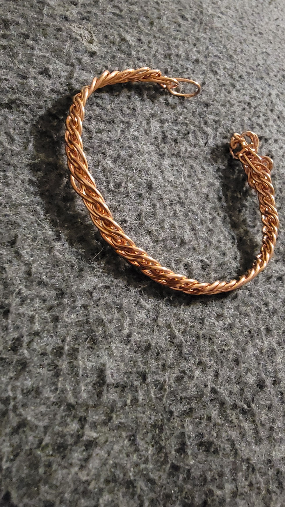Thumbnail: Deeply Connected Copper Bracelet