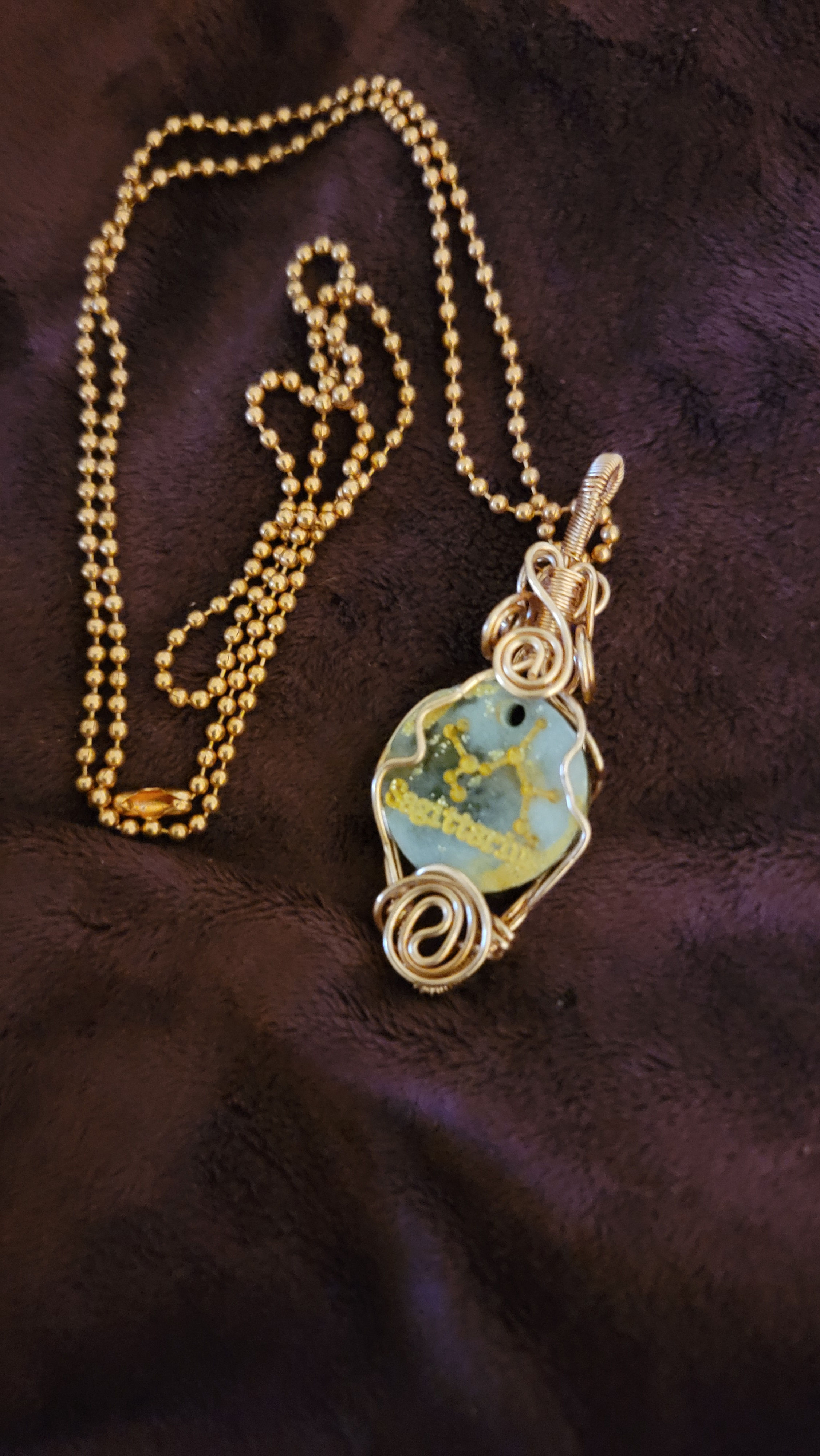 Zodiac Constellation Orgone Necklaces