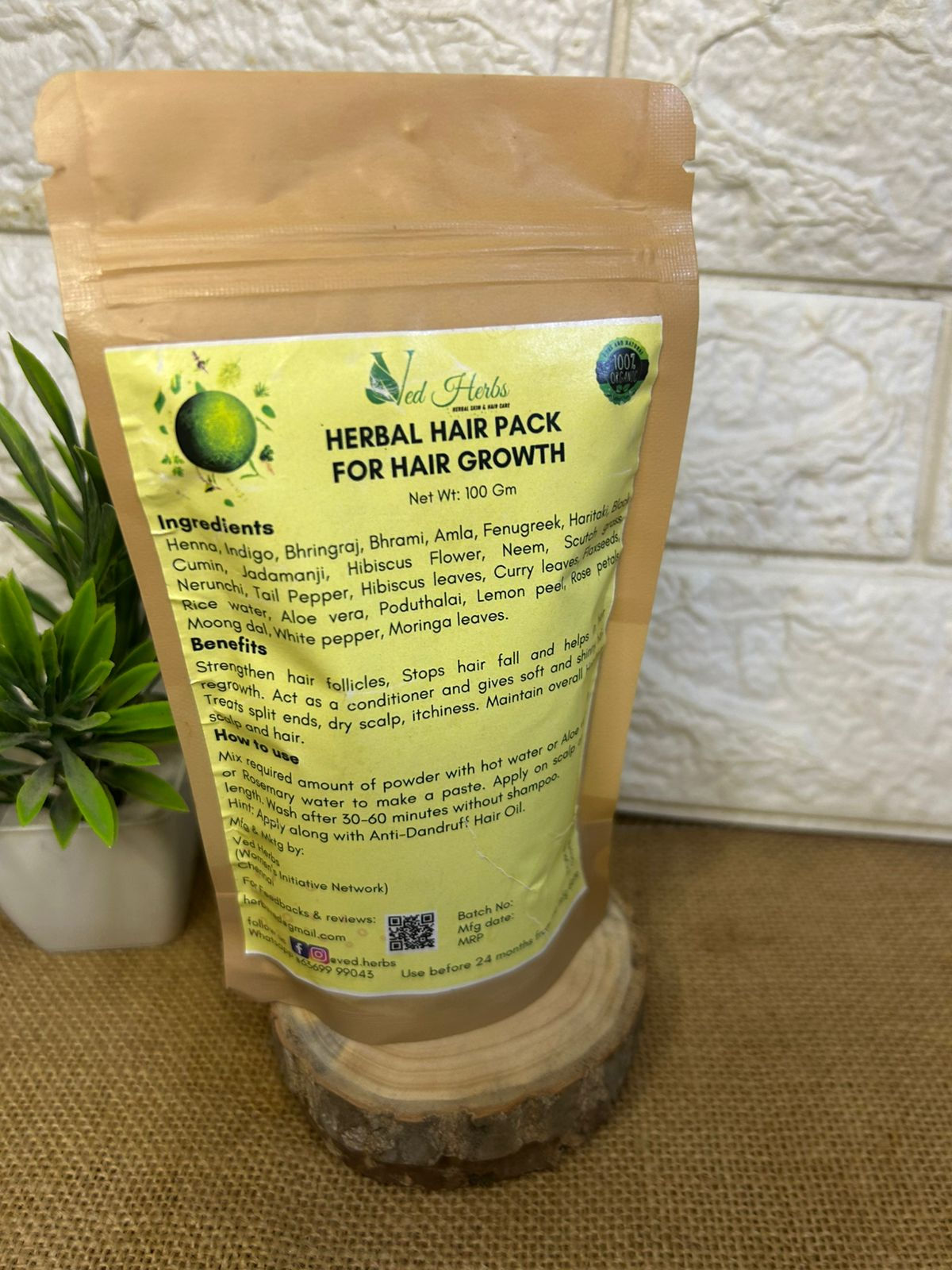 Hair Growth & Protein Conditioning Hair Pack