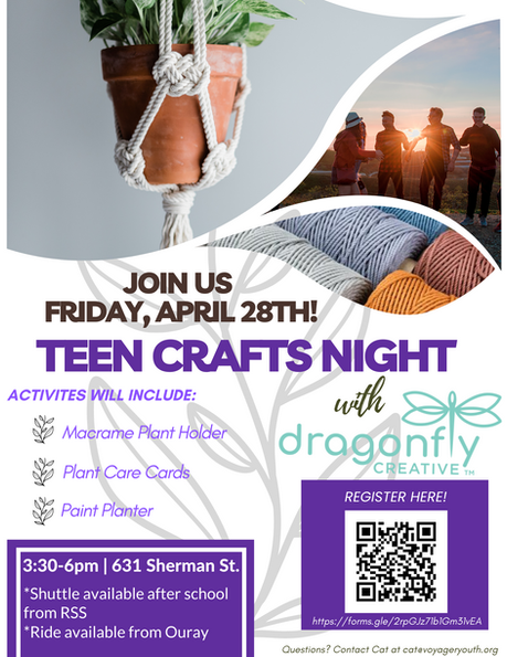 Teen Craft Night April 28th.png