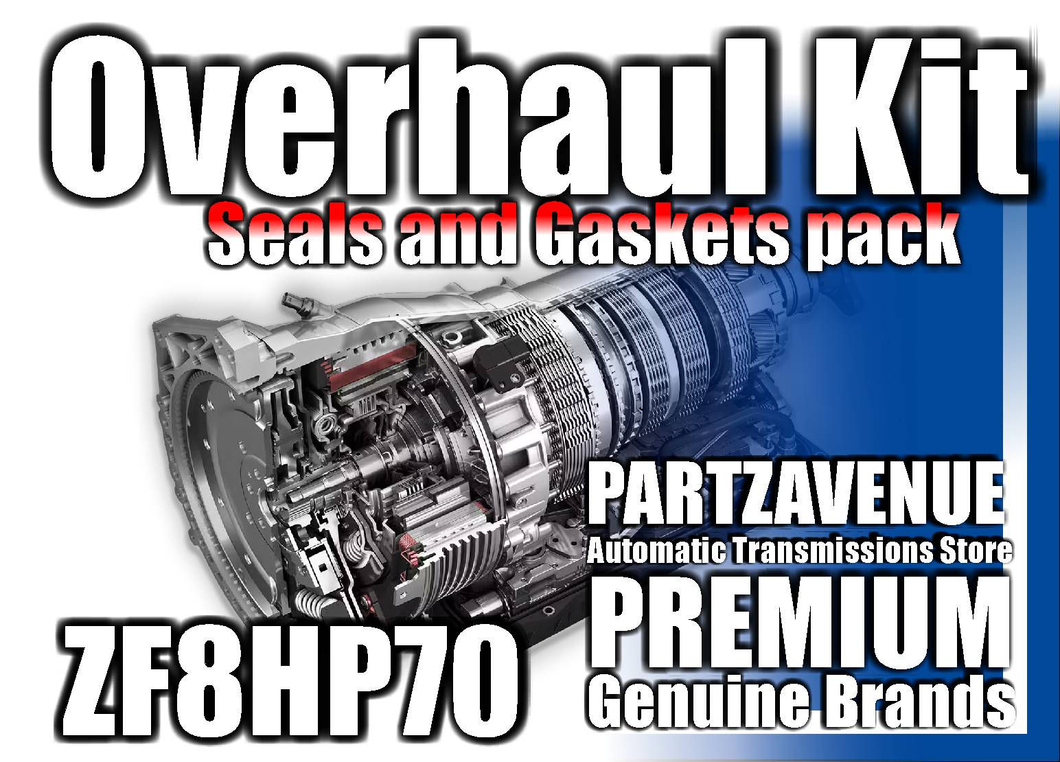 8HP70 SEALS KIT OVERHAUL KIT