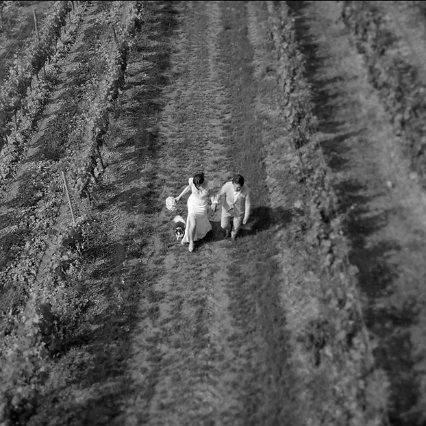 Matrimonio in Toscana con ripresa dal drone videomaker per matrimoni e fotografo matrimoni