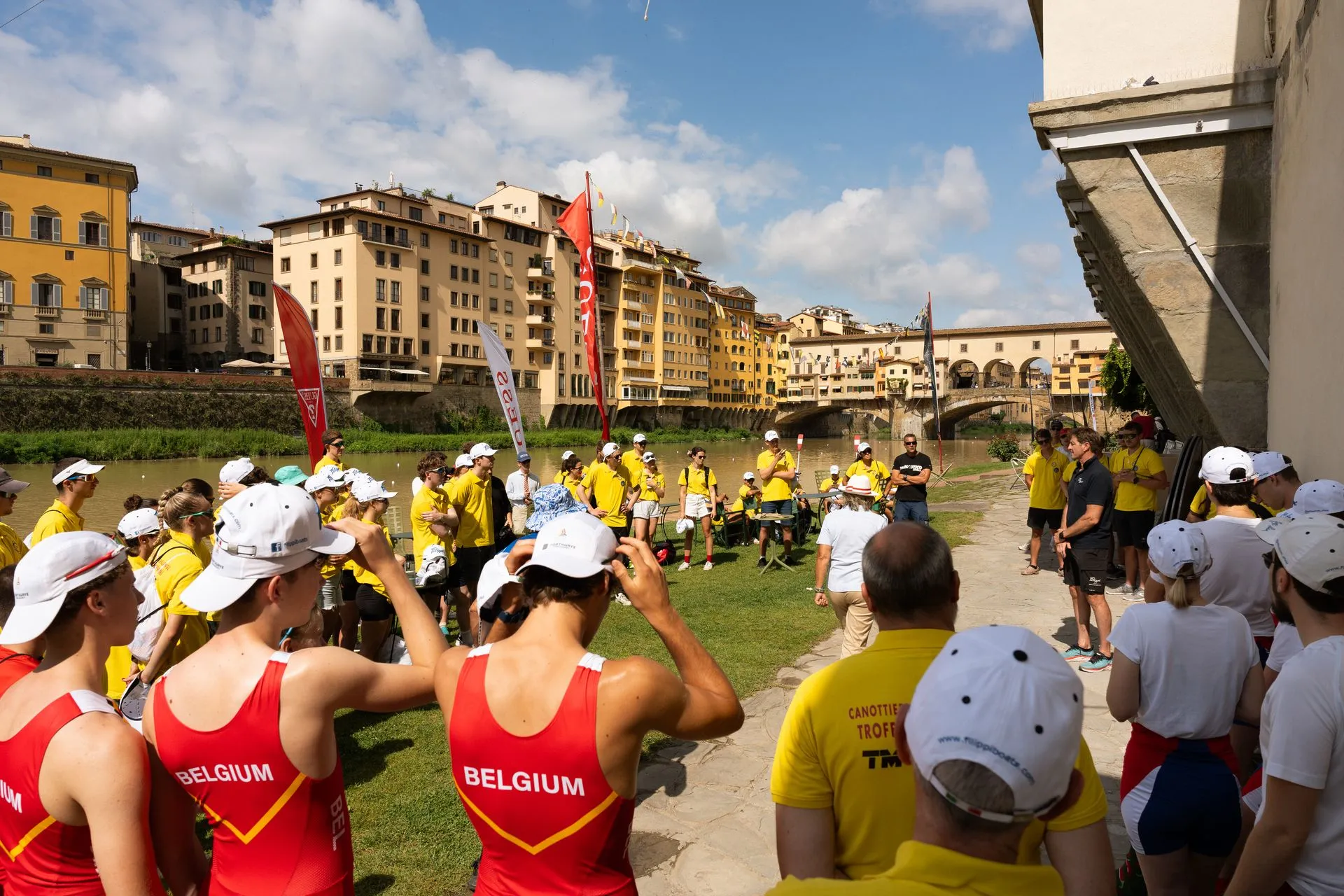  Athletes preparation for the San Giovanni Challenge photo by Massimo Pocci Filippo Toti Tiziano Giovannoni