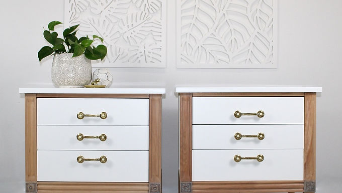 Vintage Mid Century Nightstands