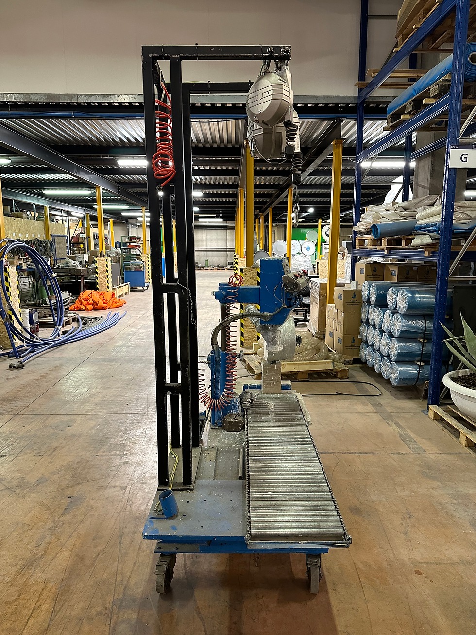 Miniatura: Dosatrice aria compressa 5/7 bar con rulli e bilancini integrati