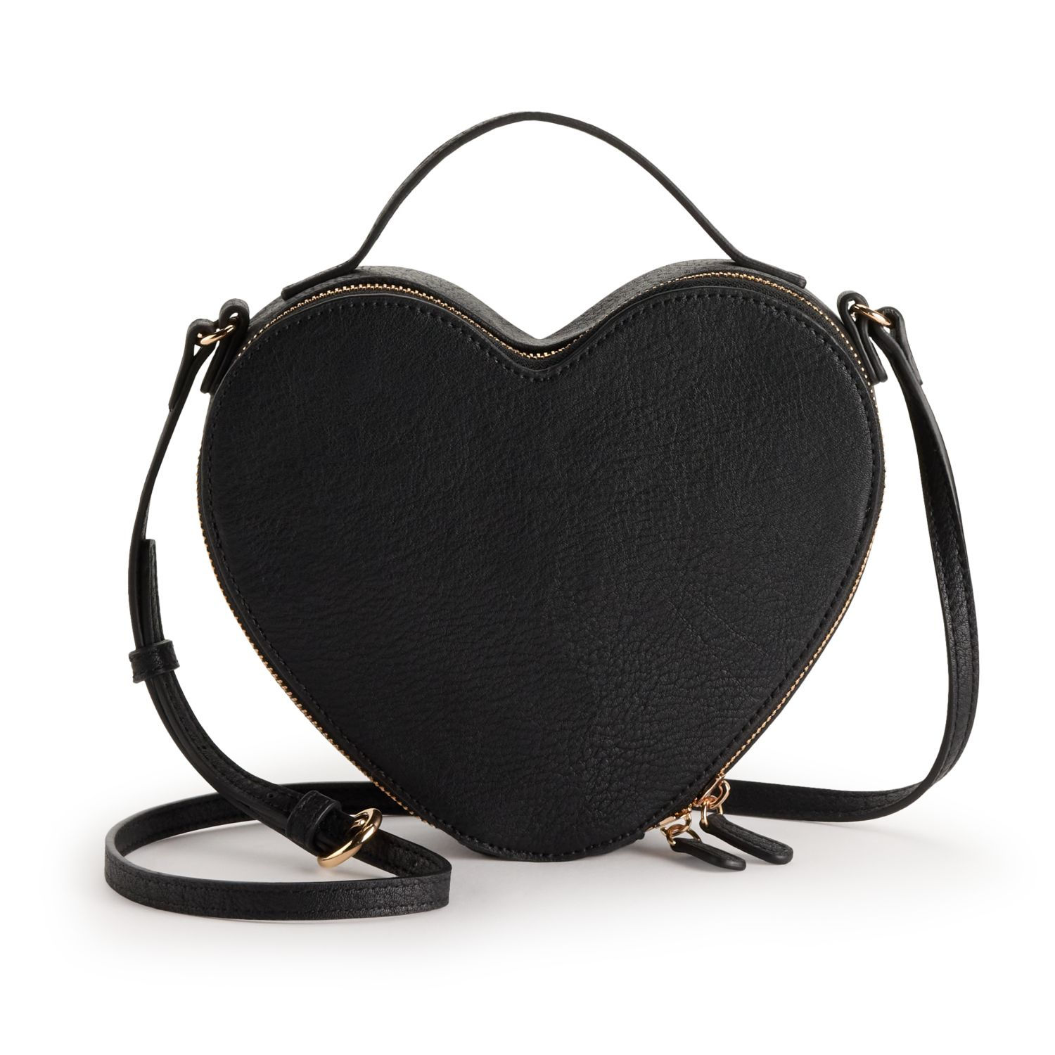 LC Love Heart-Shaped Crossbody Bag