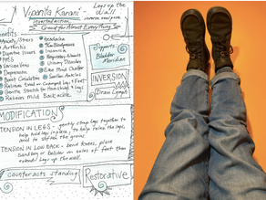 Legs Up the Wall as a Daily Practice