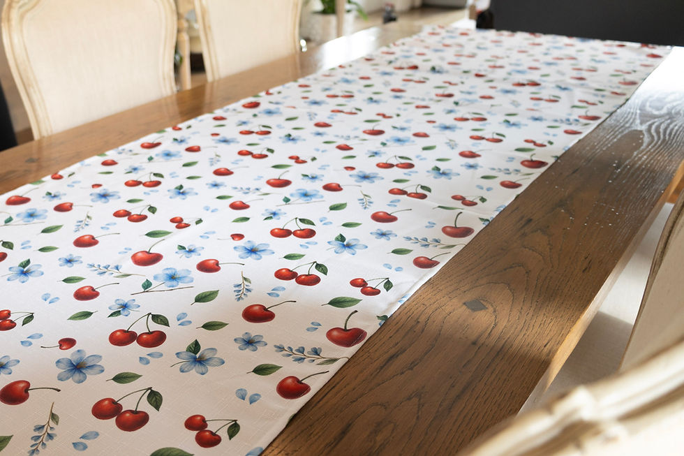 Cherry Table Runner