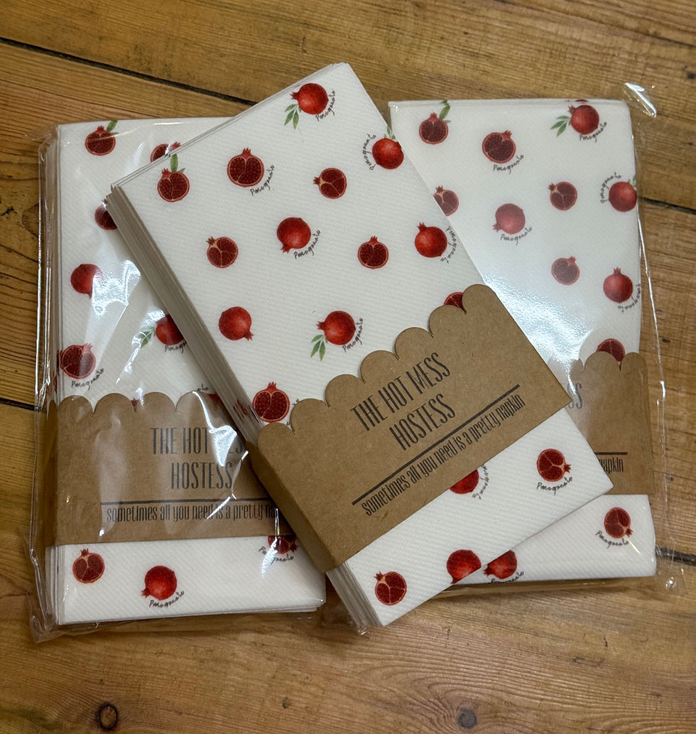 Pomegranate Paper Napkins