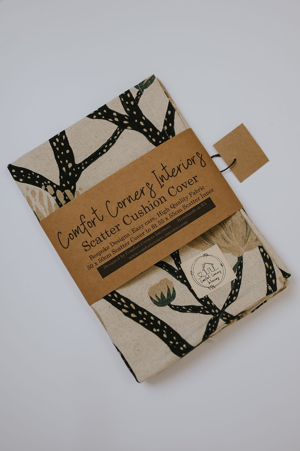 Thumbnail: Protea Oxford Border Scatter Cushion Cover