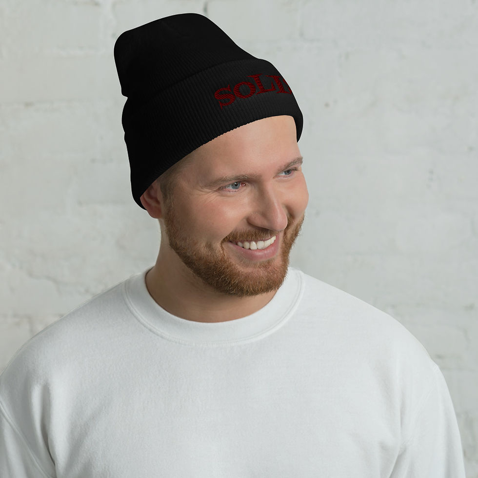 Thumbnail: BOLD SOLIS Cuffed Beanie