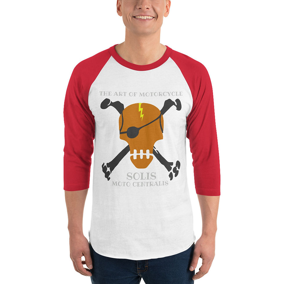 Thumbnail: BONES 3/4 sleeve raglan shirt