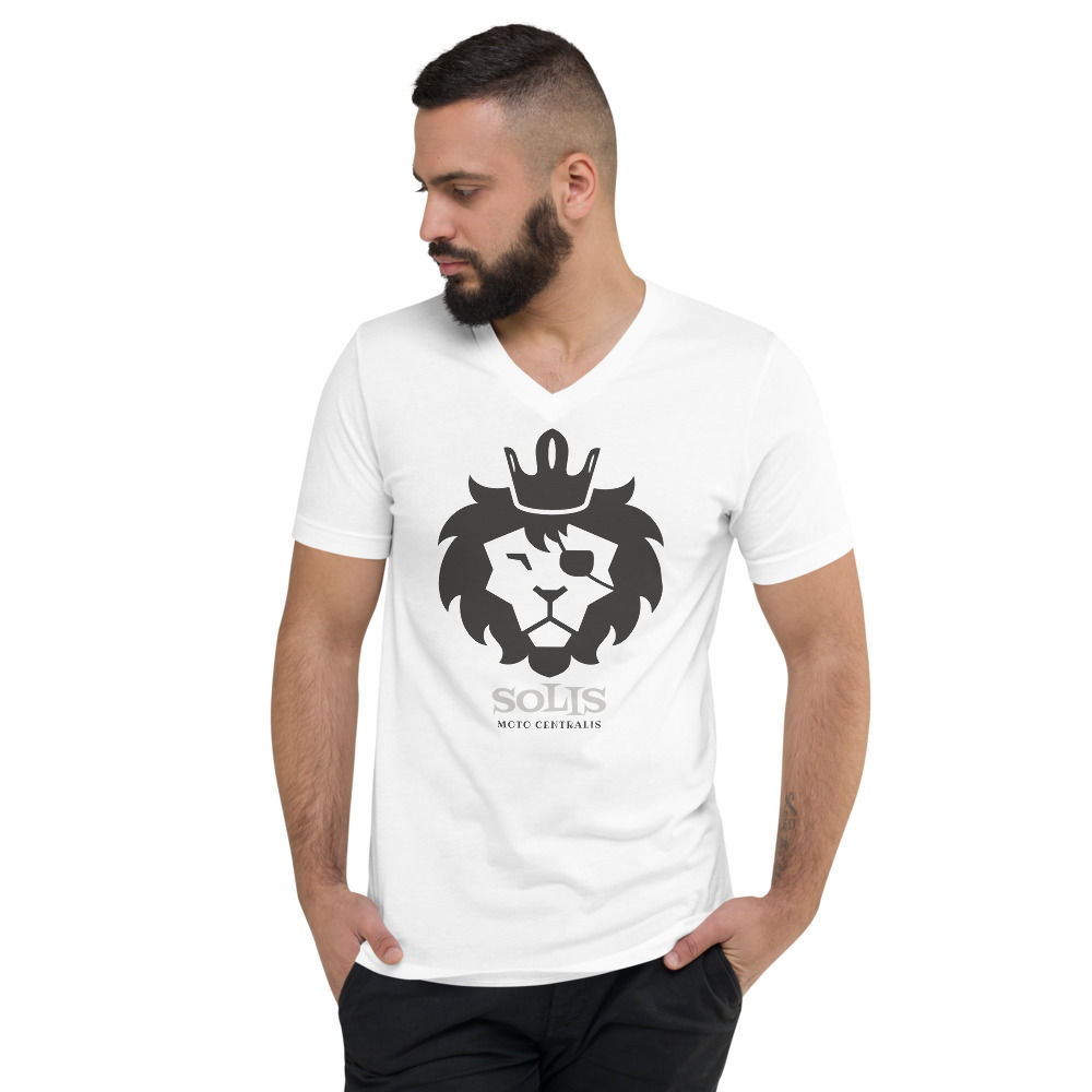 Unisex Short Sleeve V-Neck T-Shirt