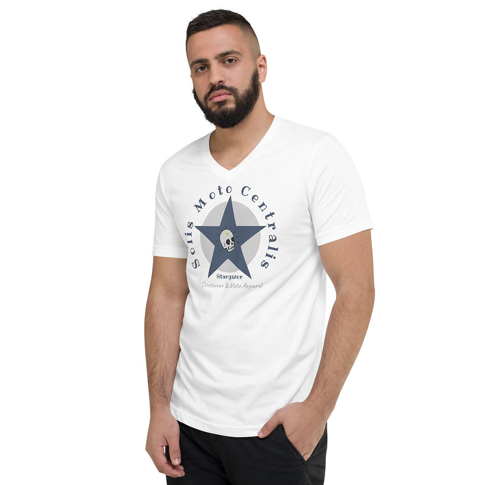 Thumbnail: STARGAZER Unisex Short Sleeve V-Neck T-Shirt