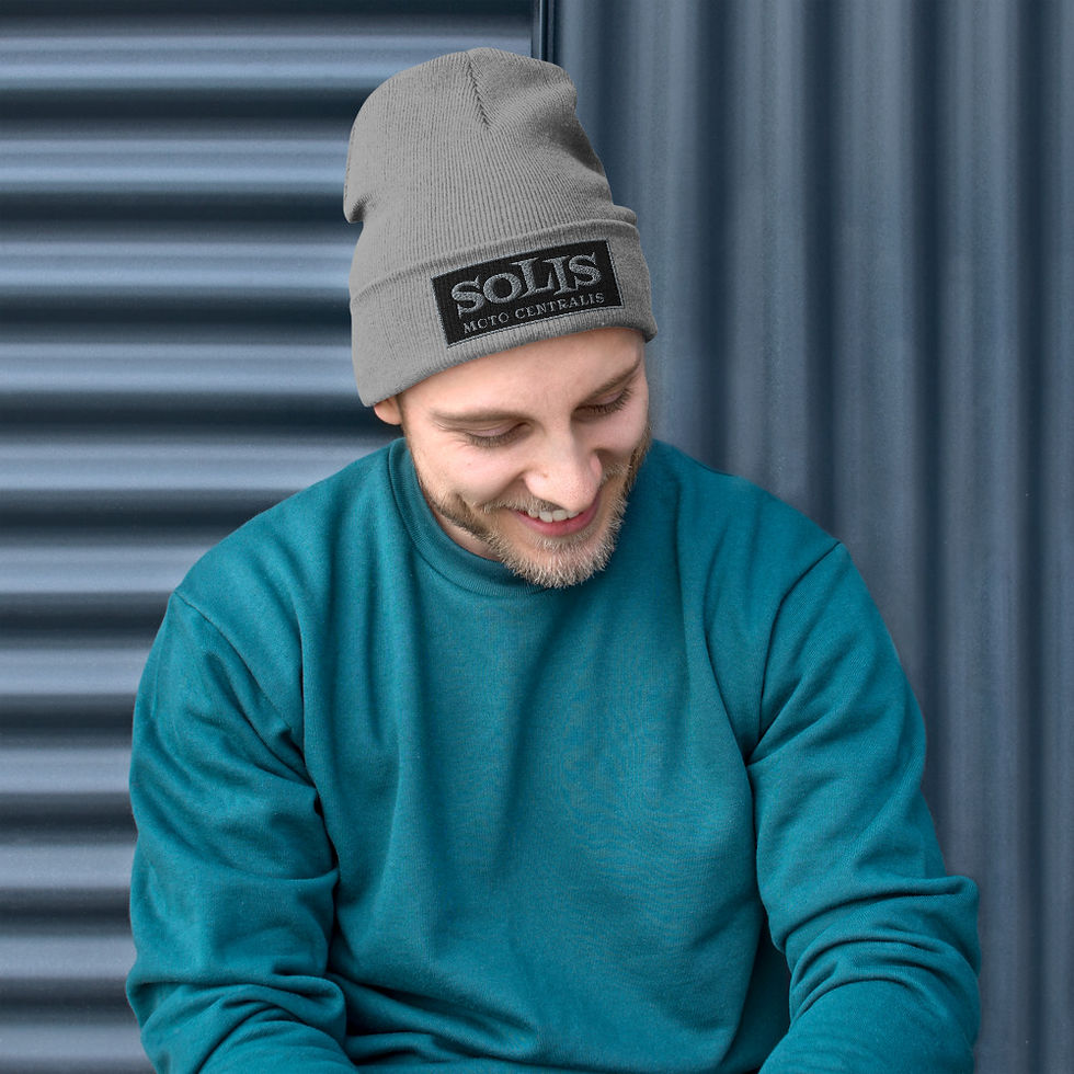 Thumbnail: SOLIS Embroidered Beanie