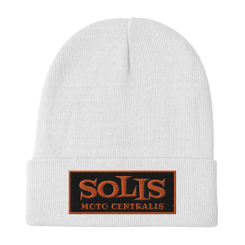SOLIS Embroidered Beanie