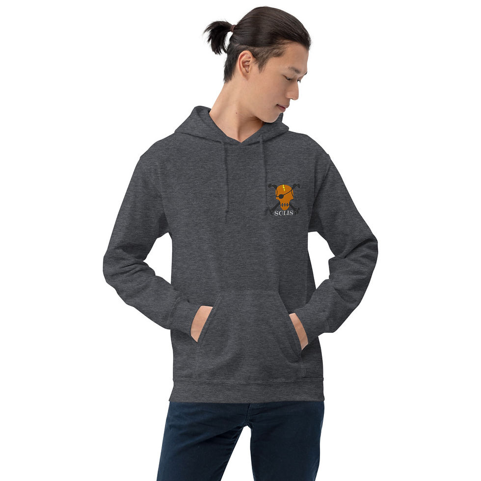 Thumbnail: DOUBLE BONES Unisex Hoodie