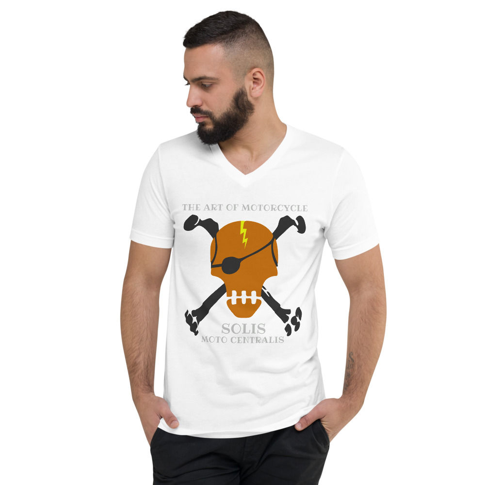 BONES Unisex Short Sleeve V-Neck T-Shirt